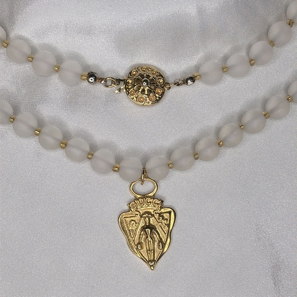 ⭐️ Rare Gucci Glass Bead Necklace - Picture 5 of 8